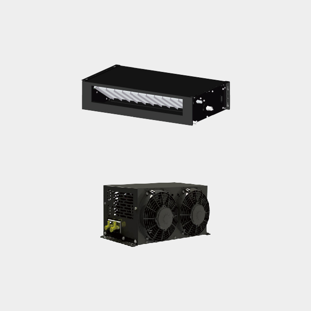 KME ceiling mounted cassette type air comnditioners