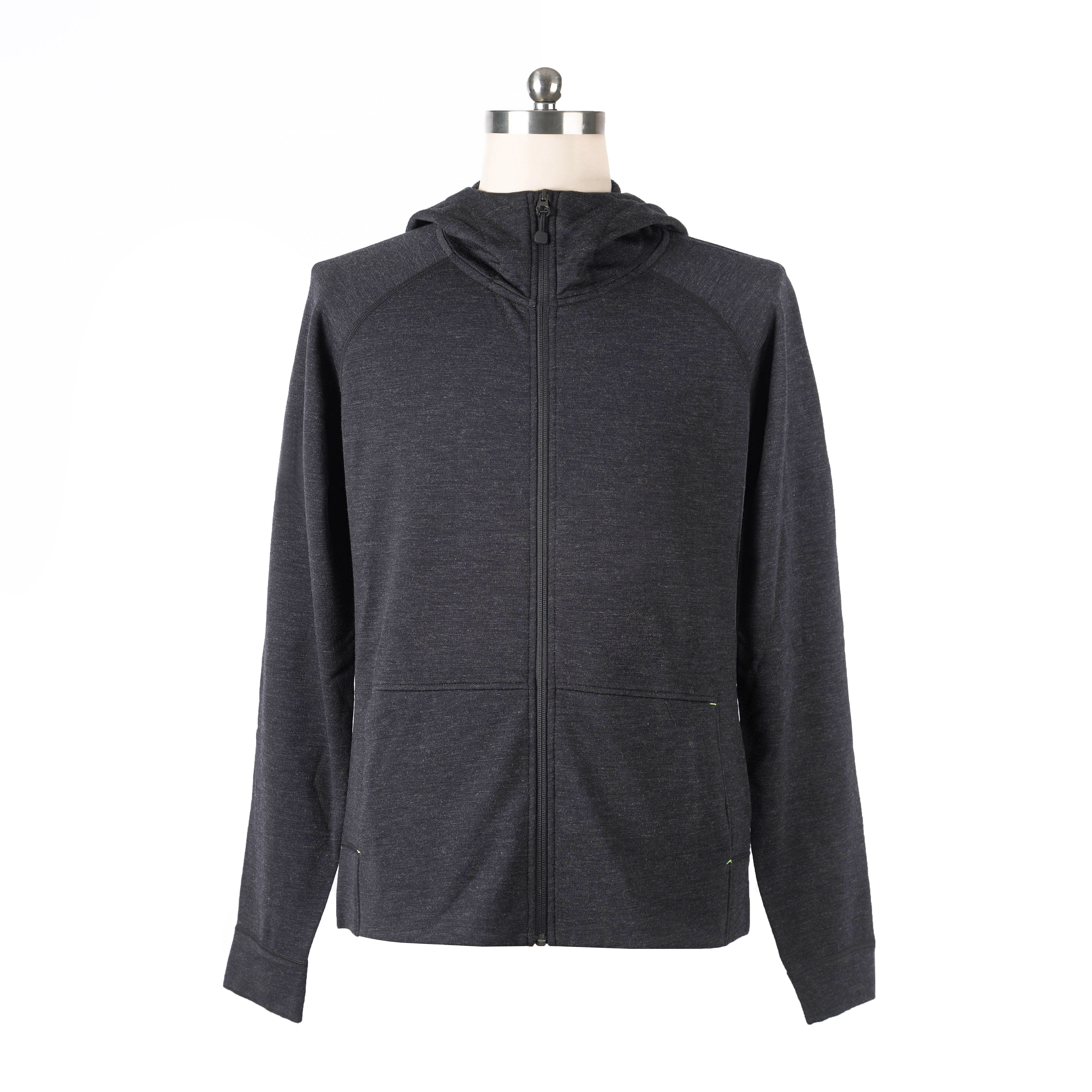 Men's hooded zipper sweater