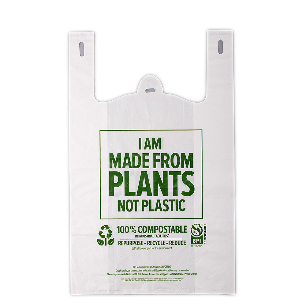 Compostable shopping bags