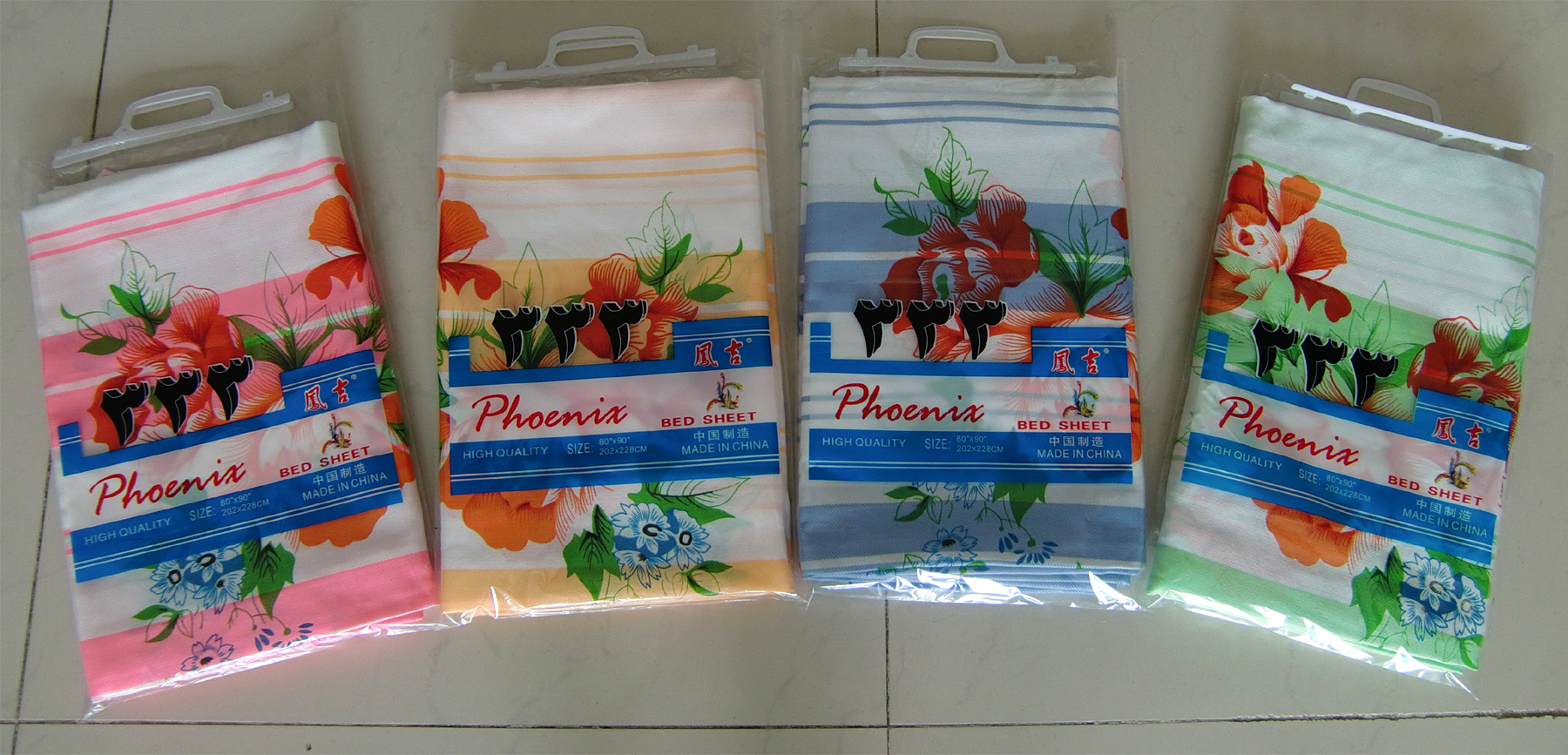 333printed Bedsheet