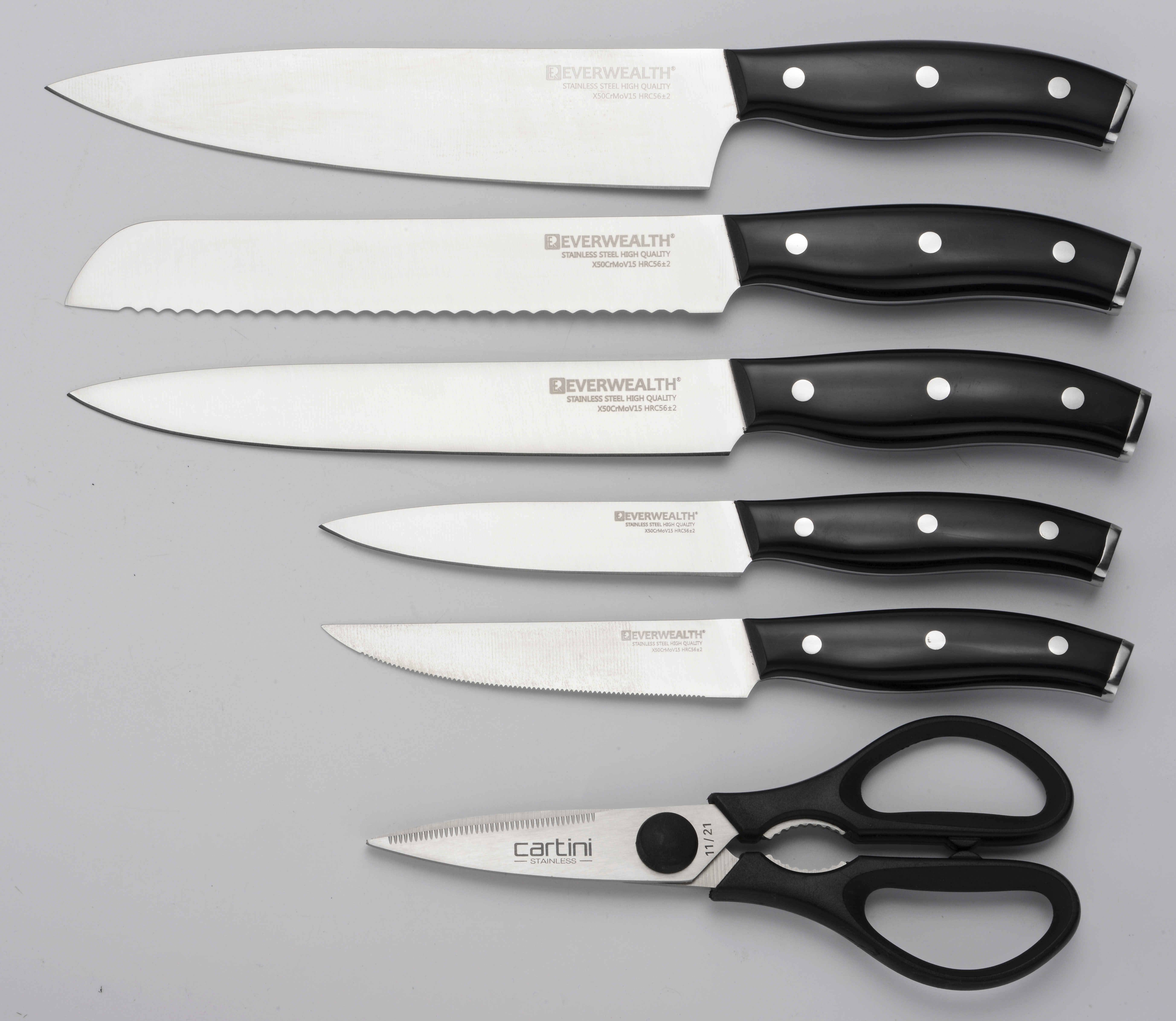7pcs Kitchen Knife Set