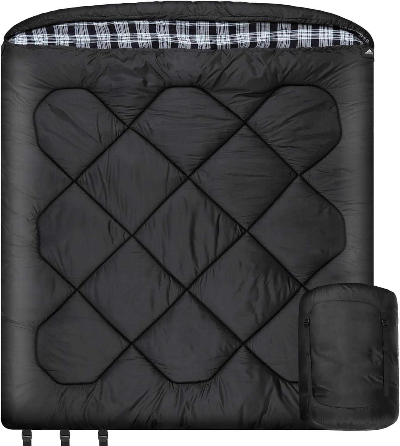Double Sleeping Bag with Hood