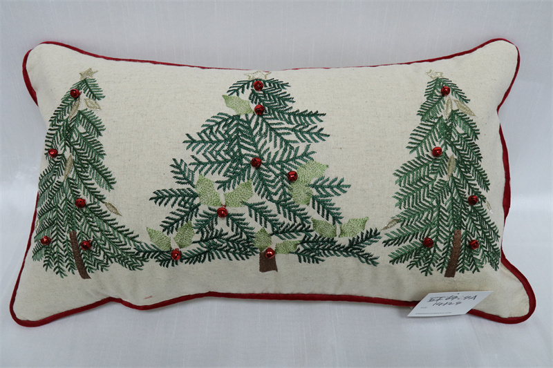 Christmas tree pillow