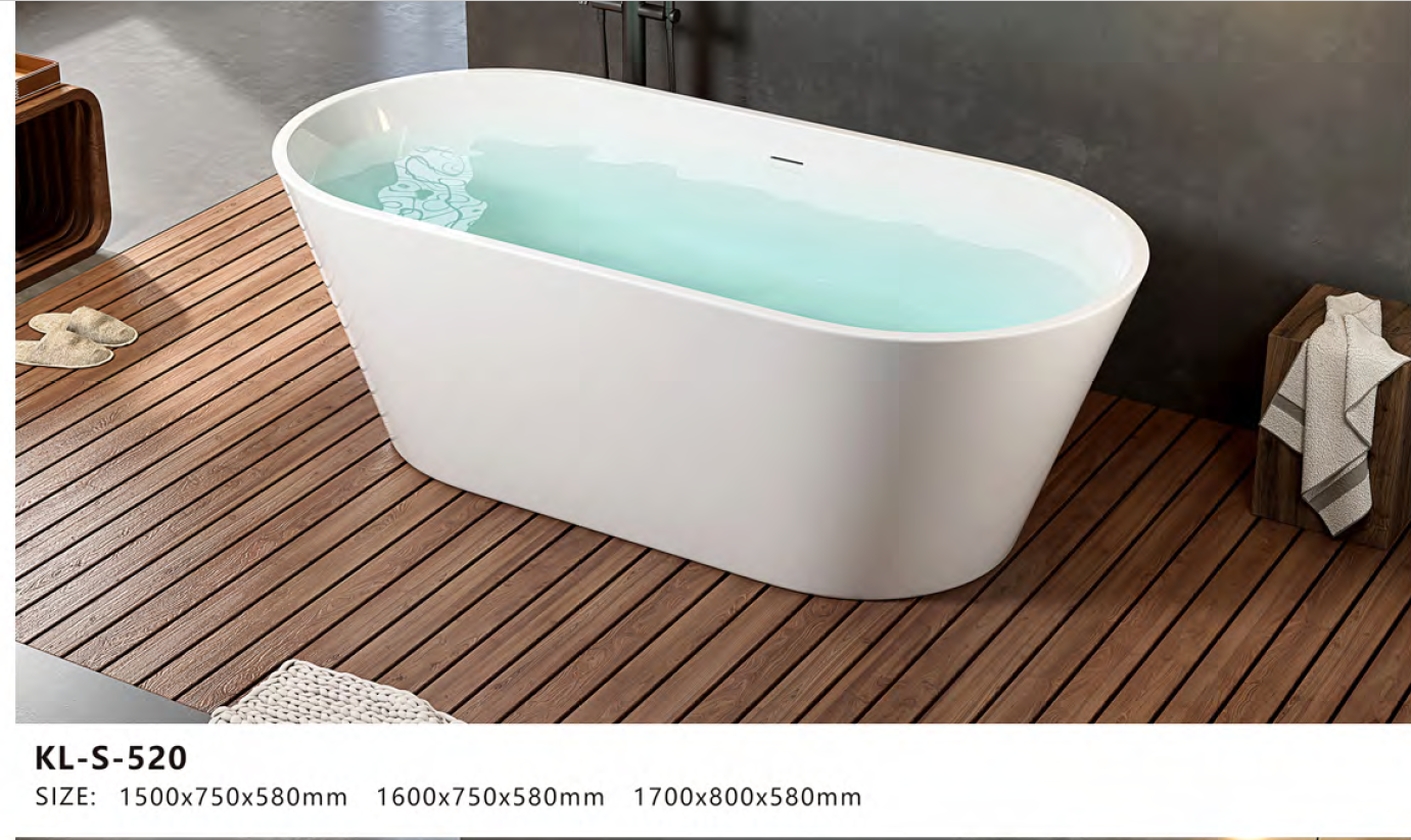 Acrylic bathtub