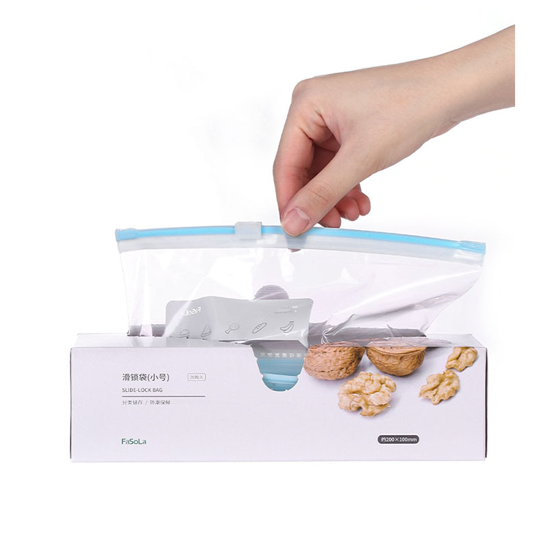 Slider plastic bag
