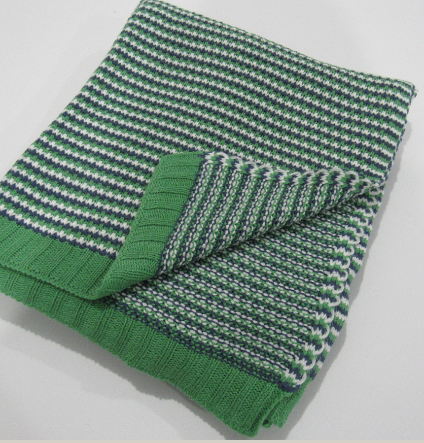 Knit blanket