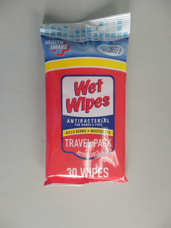 wet wipes