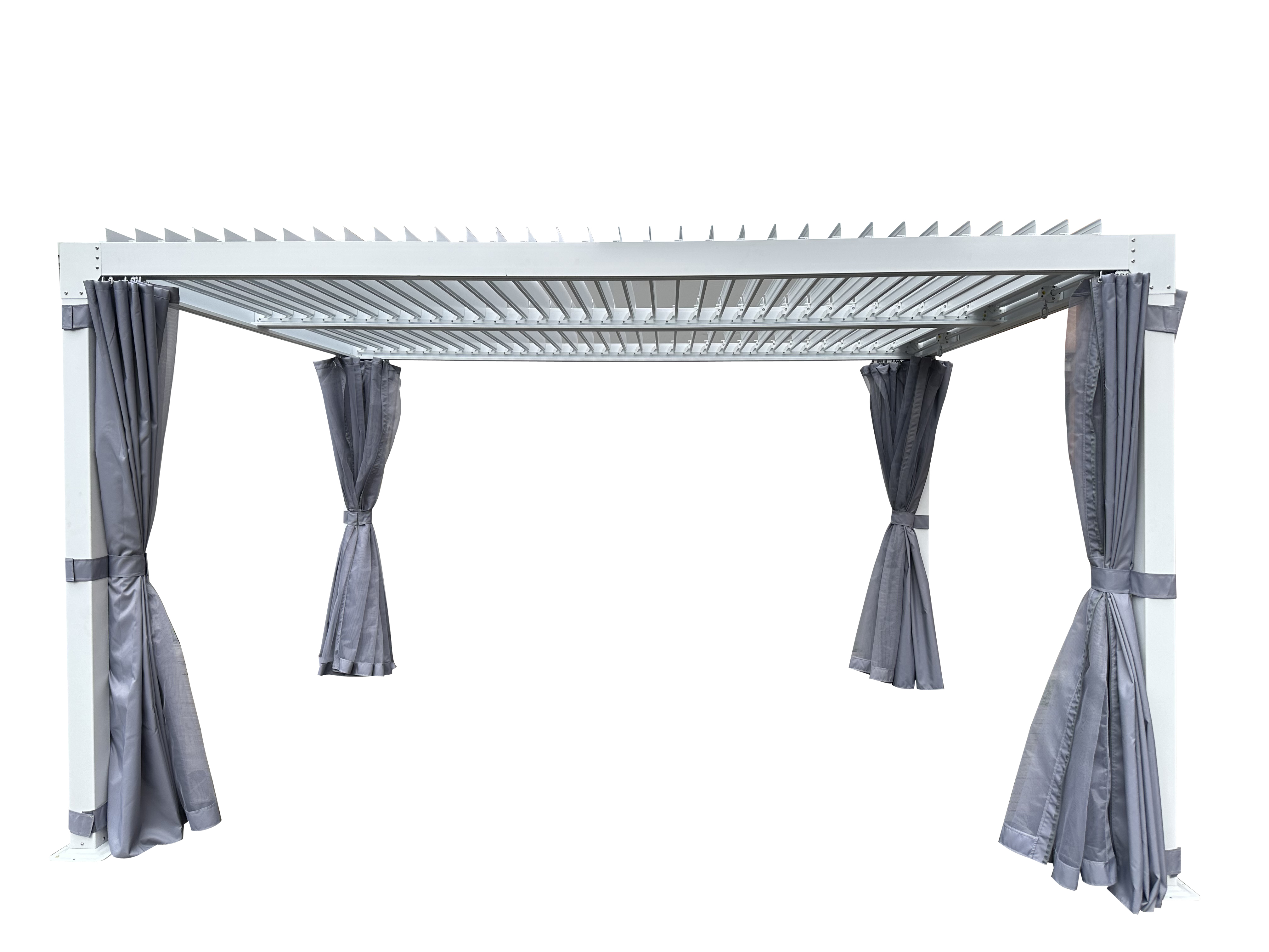 Gazebo Ourdoor Sunshade Louver Pergola