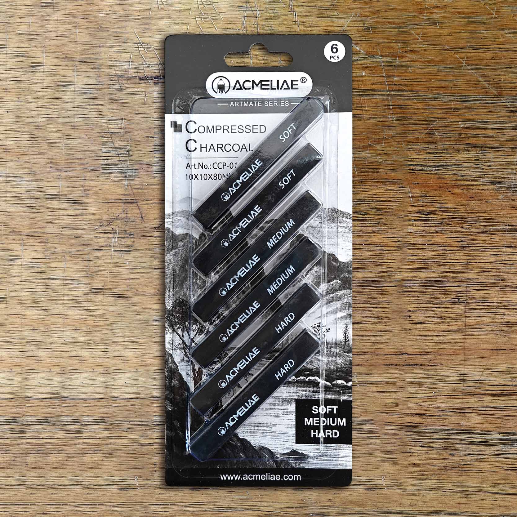 6pcs High Quality Compressed Charcoal