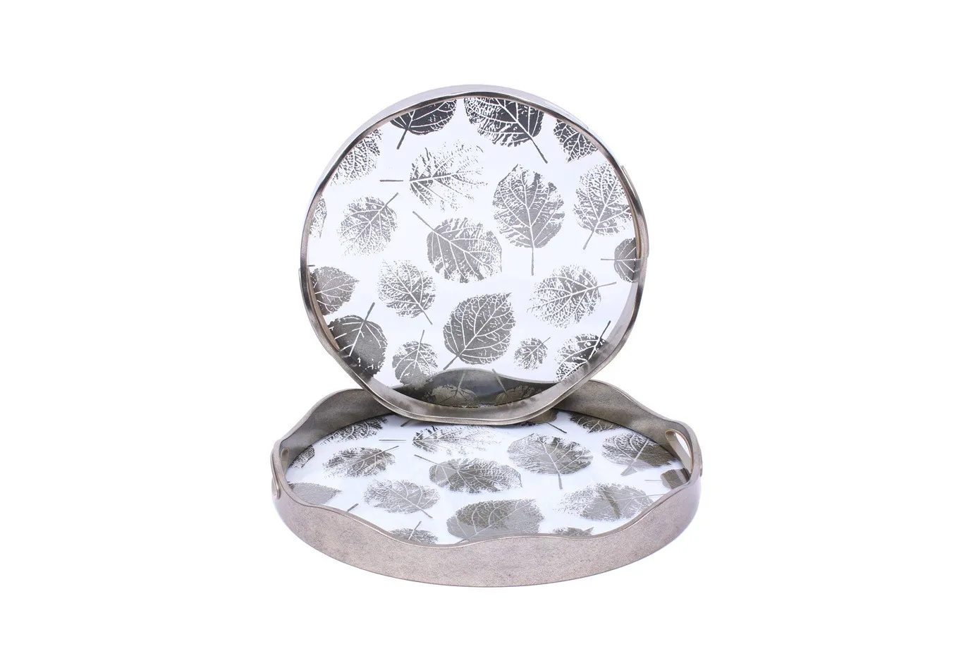 round PS tray