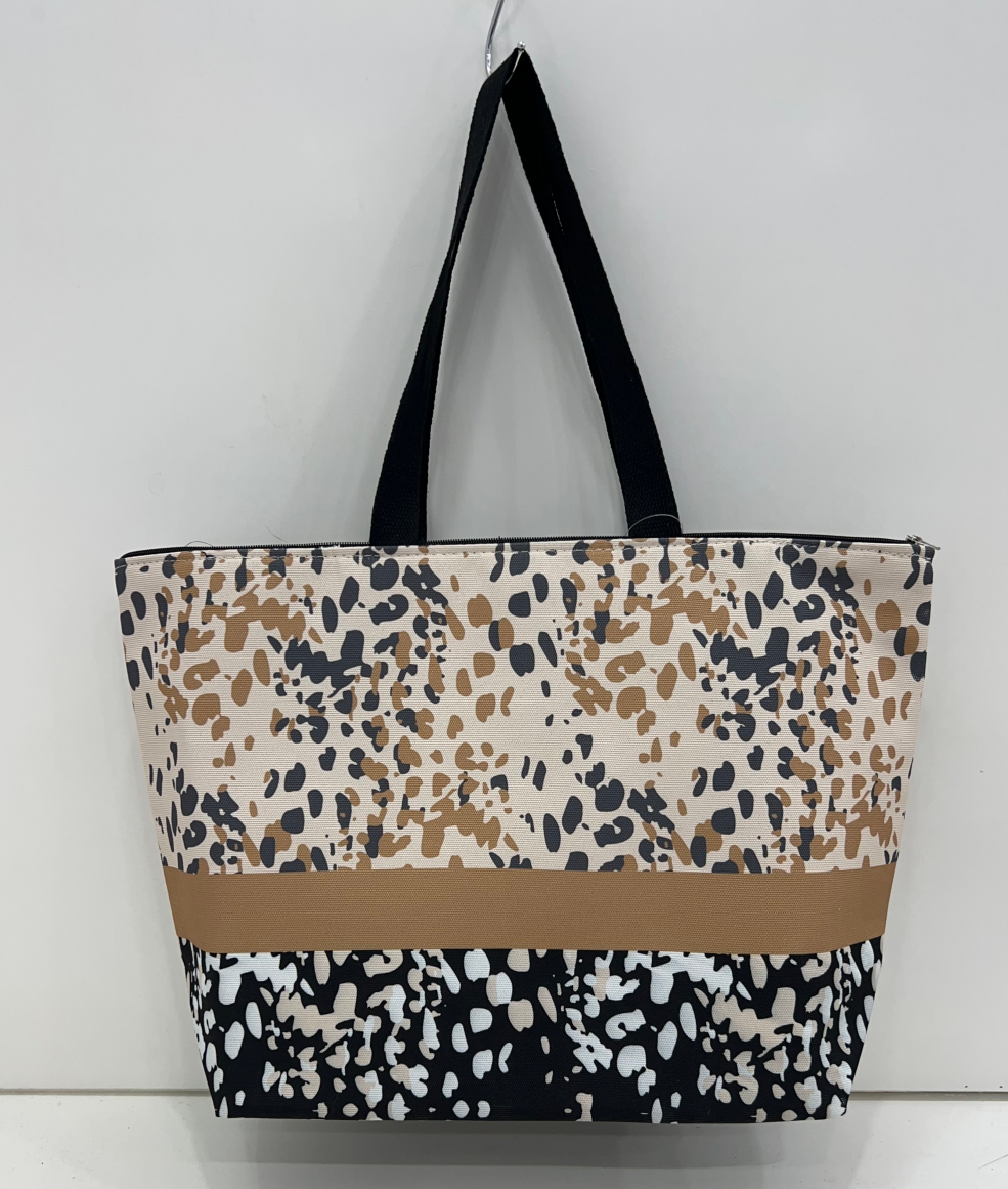 Printed beach bag