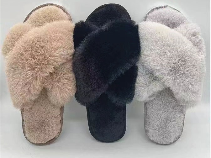 W's Cross-strap slipper