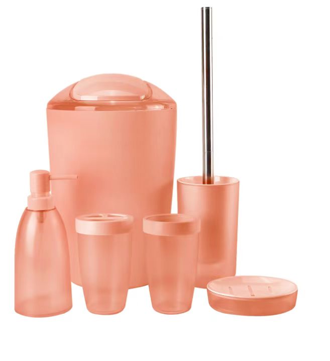 Garbage bin, mop wringing bucket, plastic pad