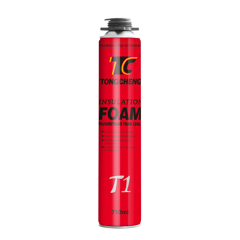 Polyurethane foam caulk