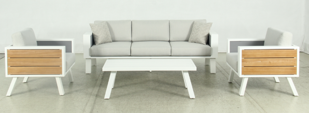 Alu lounger set
