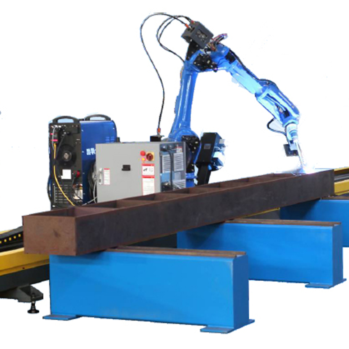 Robotic welding station