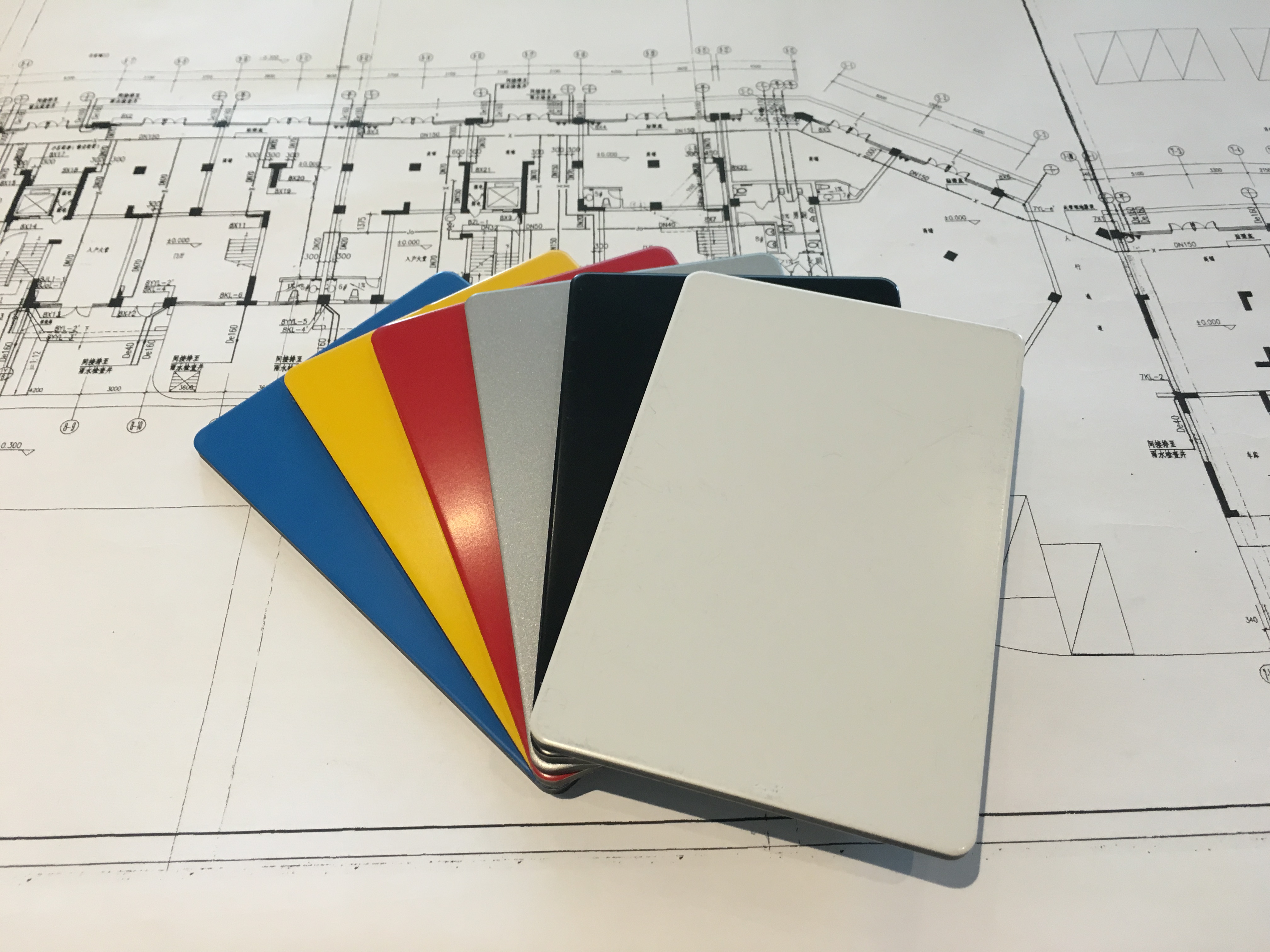 Aluminum Composite Panel 3mm PE coating for indoor decoration