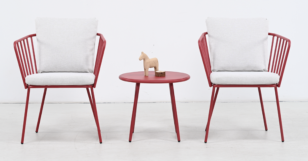 Steel Bistro set