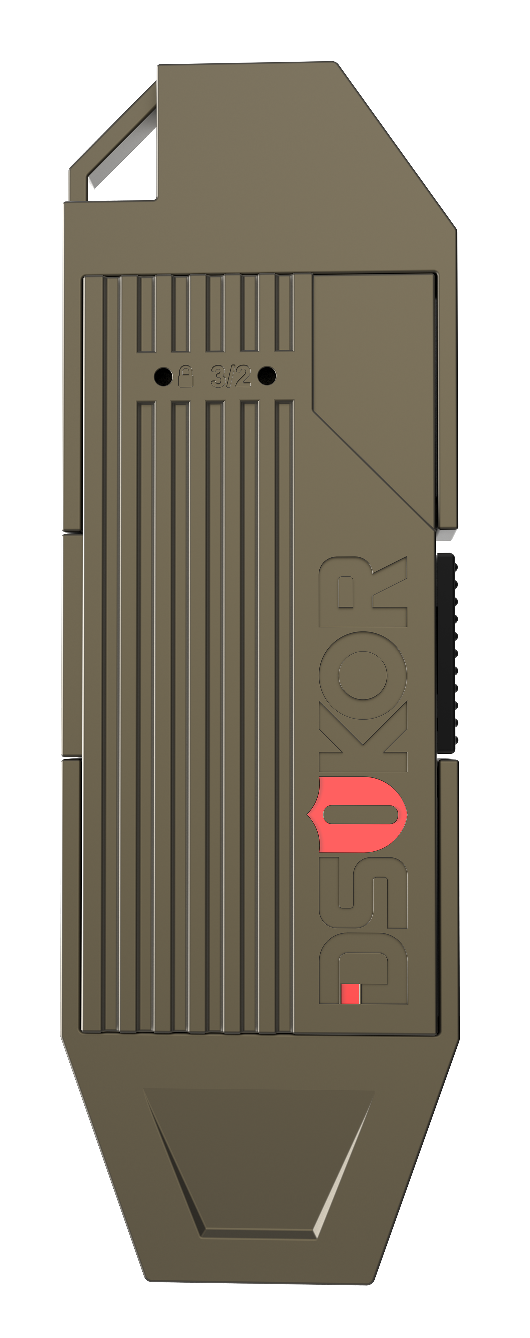 Dual interface solid-state USB drive