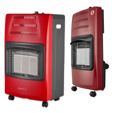 Foldable gas heater