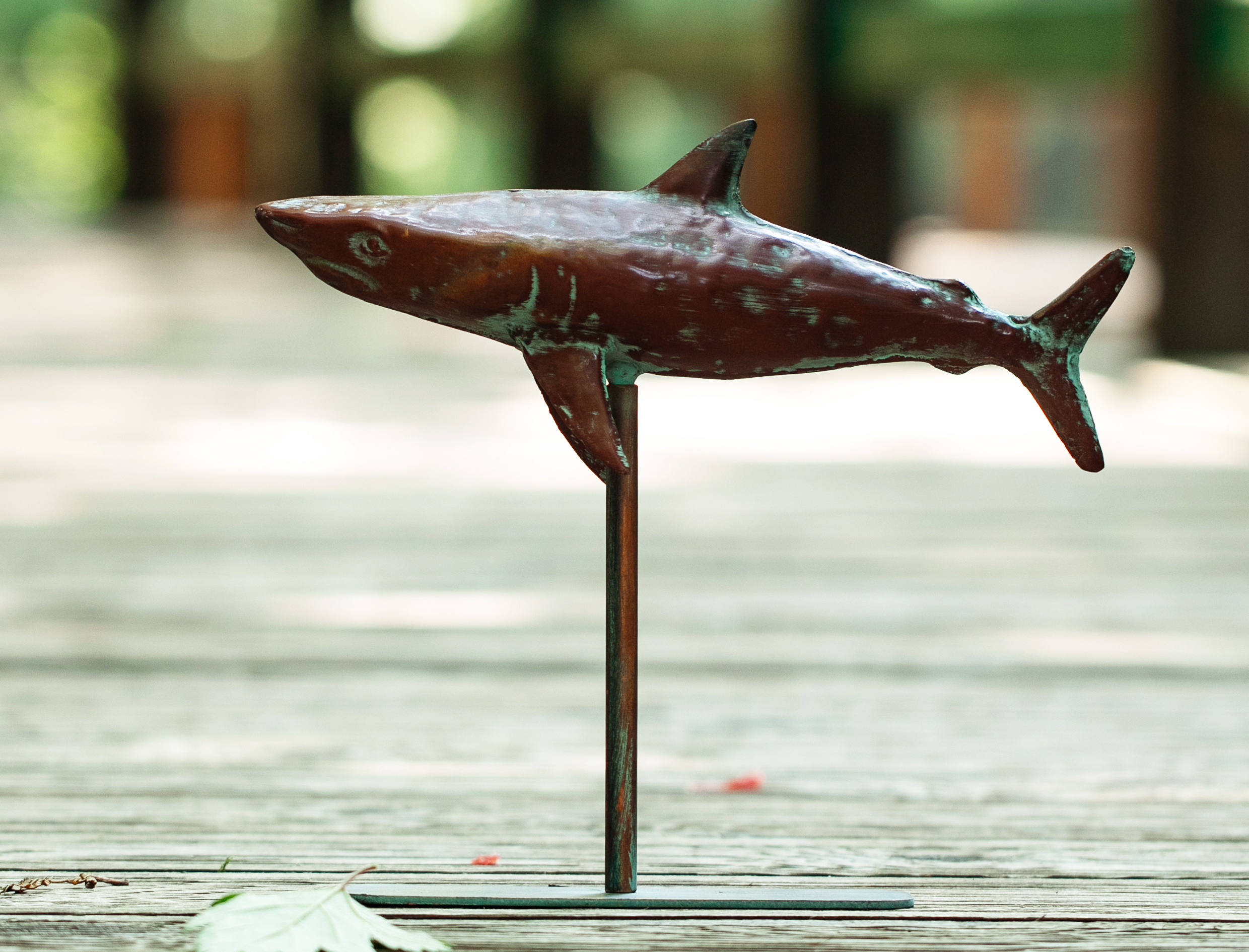 Metal Shark Figurine