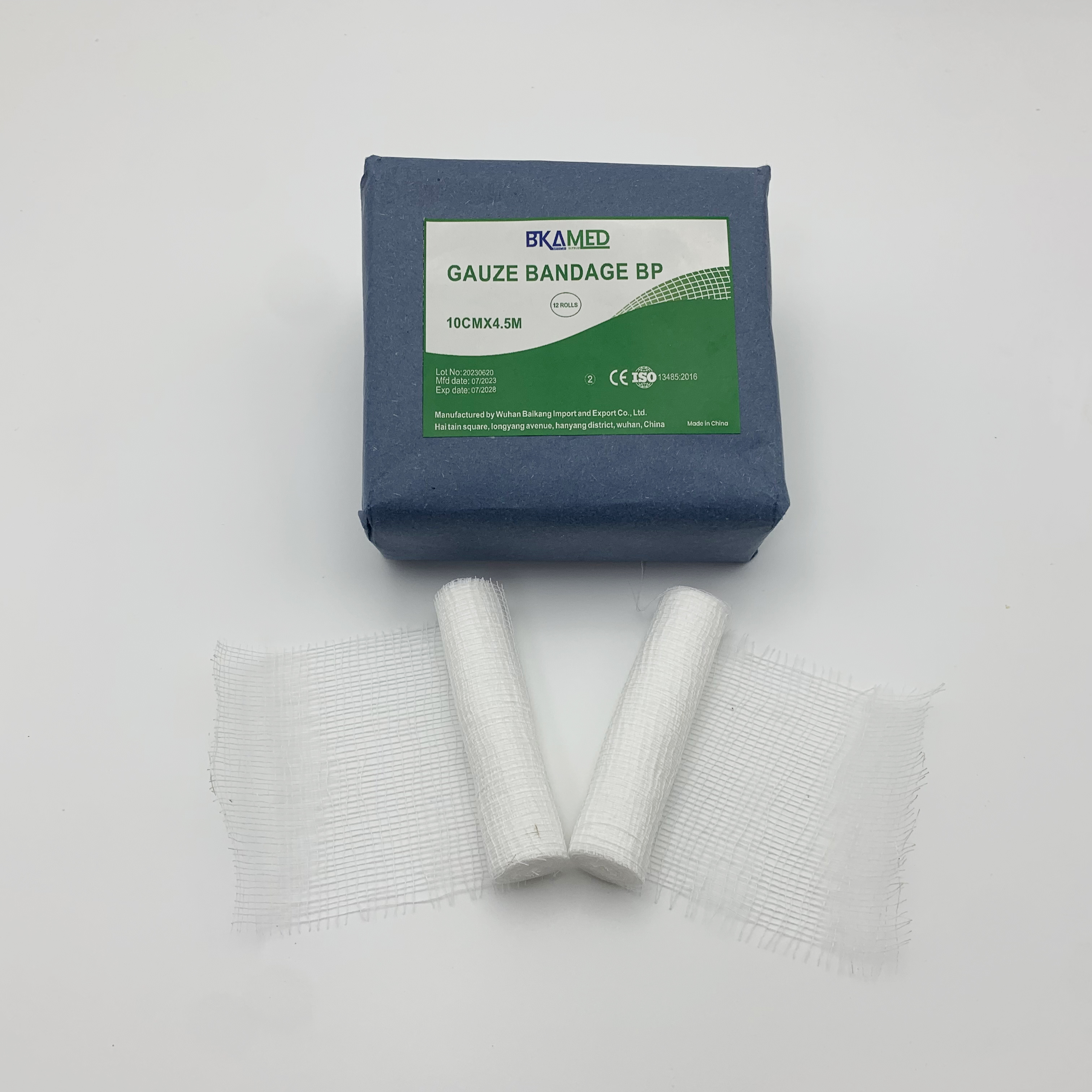 Medical gauze bandages