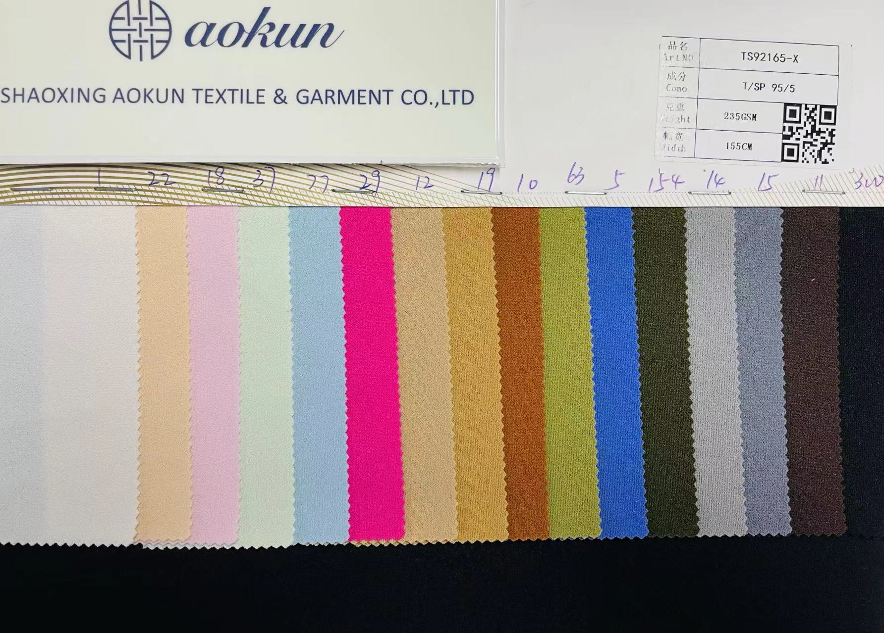 Acetate texture with a rustic look fabric，good dimensional stability，easy care with quick-drying