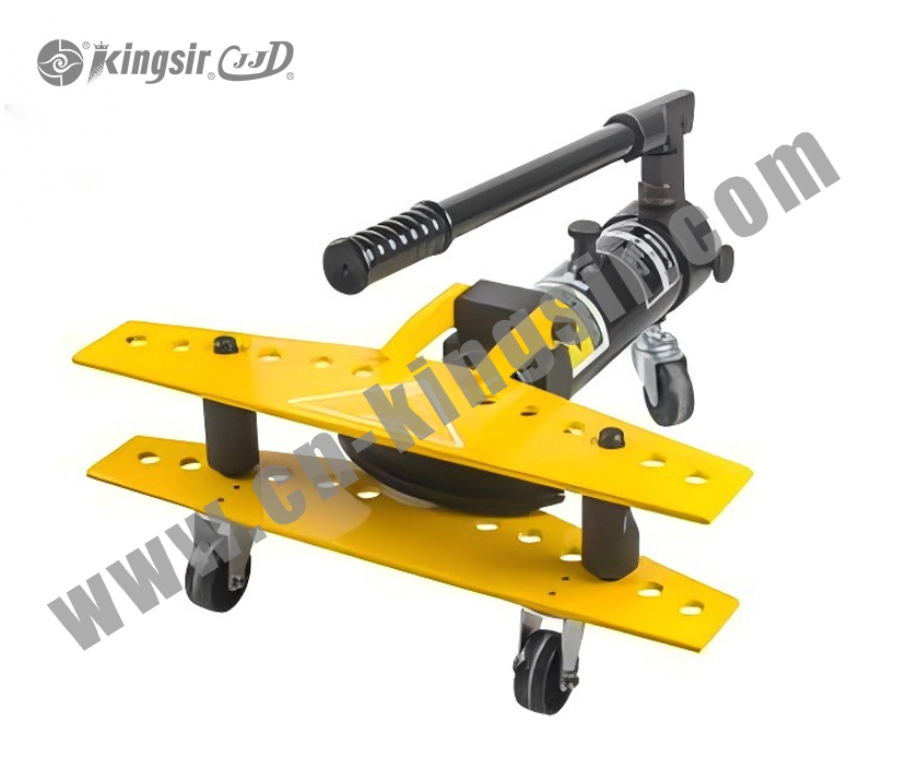 Integral pipe bender