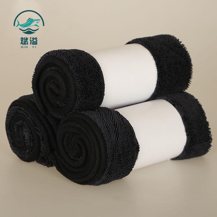 Microfiber twist car wash cleaning towel
