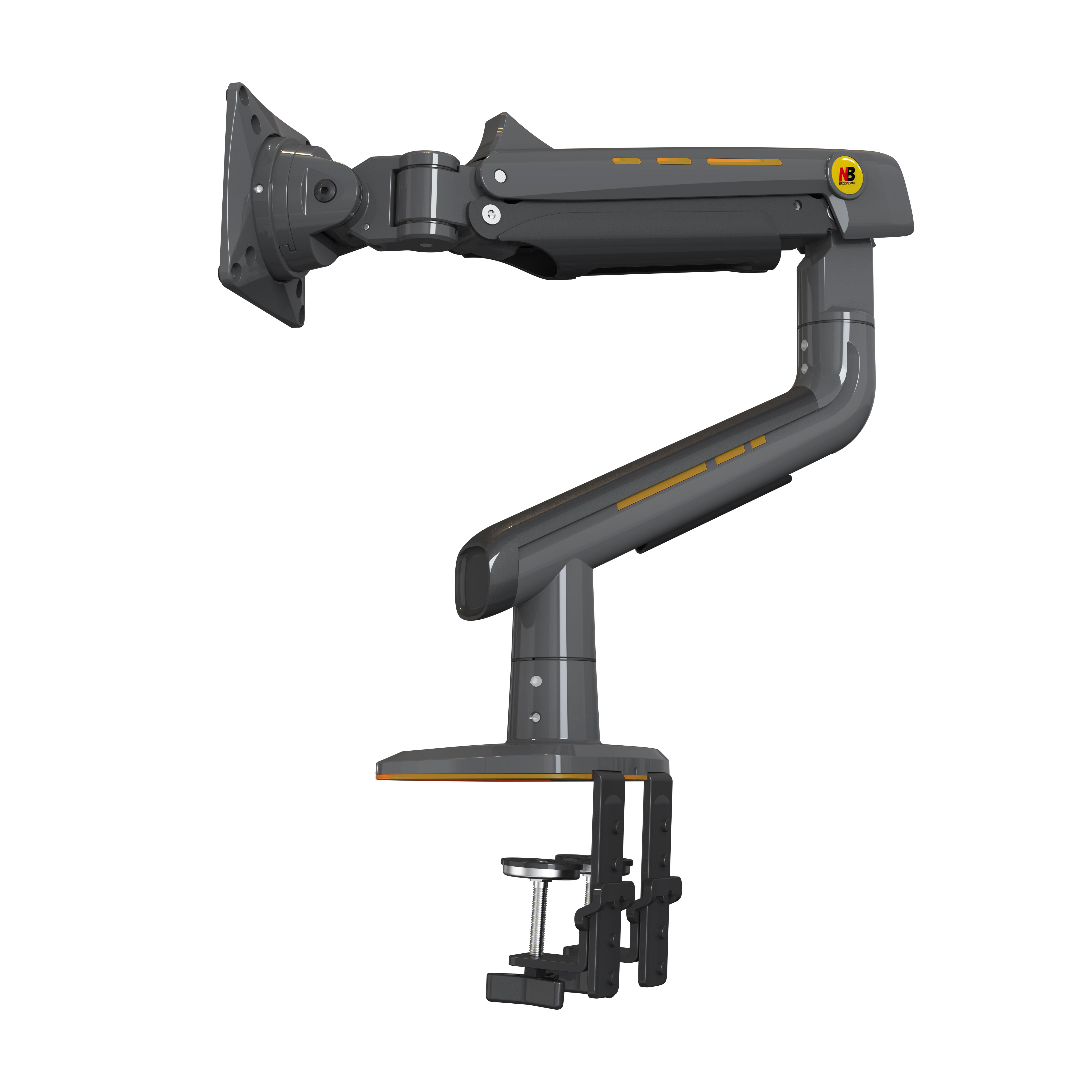 Nb Ergonomic + Ergonomic Concept + Gaming Monitor Mount Heavy Duty Quick Release Unique Design
