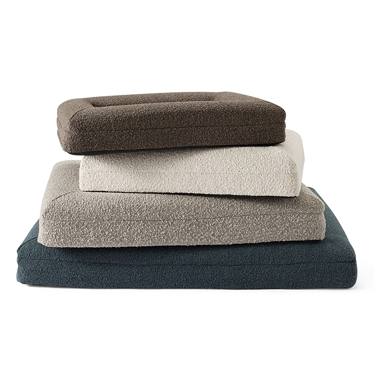 Luxury Boucle Pet Dog Bed