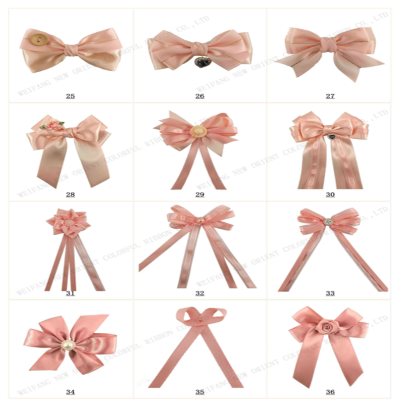 Handmade products such as bows