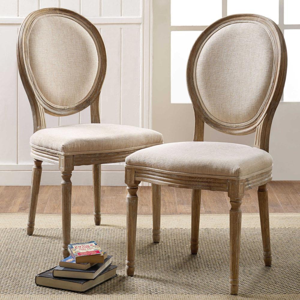 Vintage finish Louis XIV dining chair