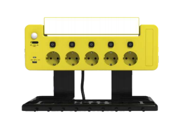5Outlets Srtip Socket ANDLed Light Tools rack PIR