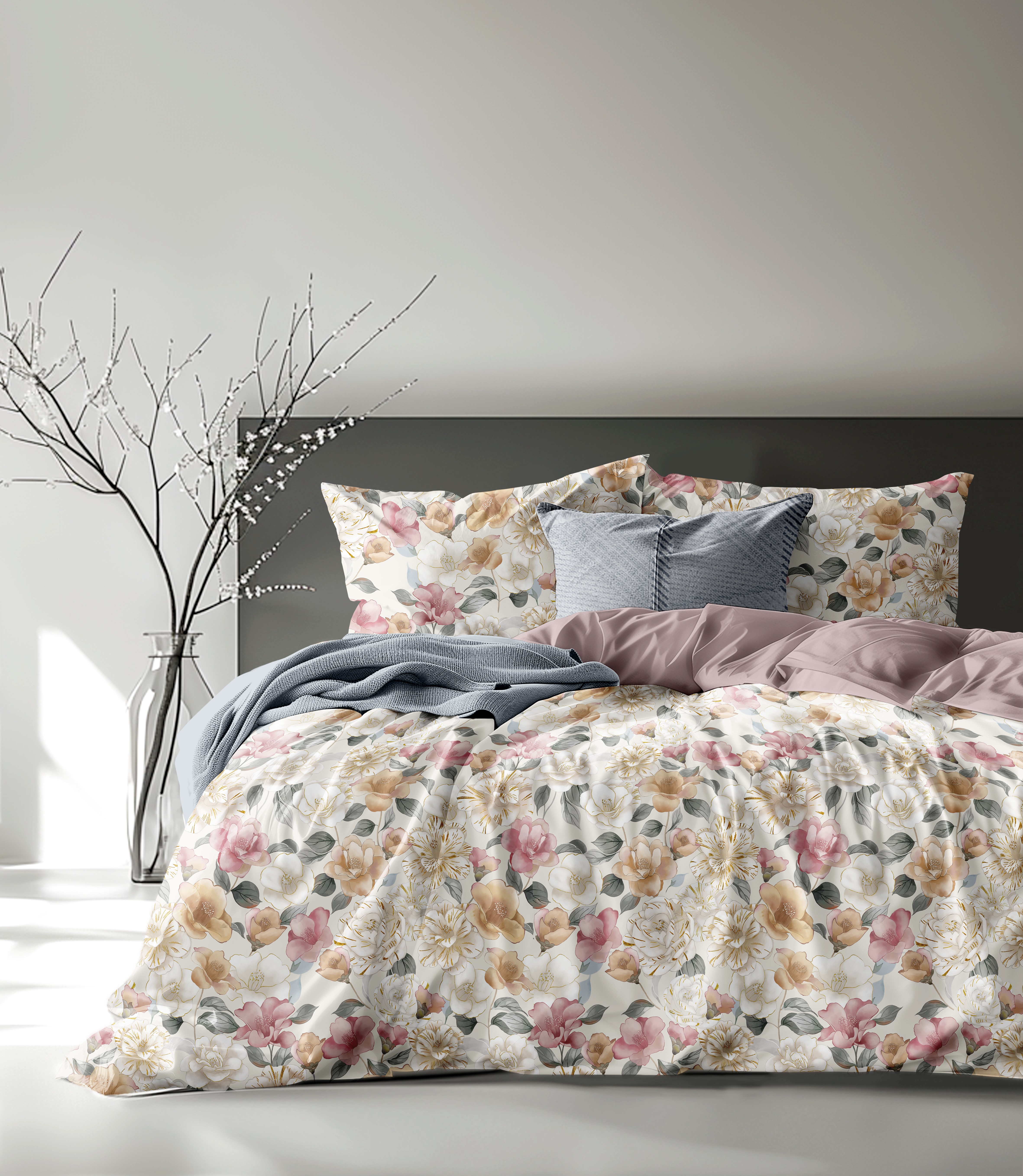 Tencel duvet cover sets printed