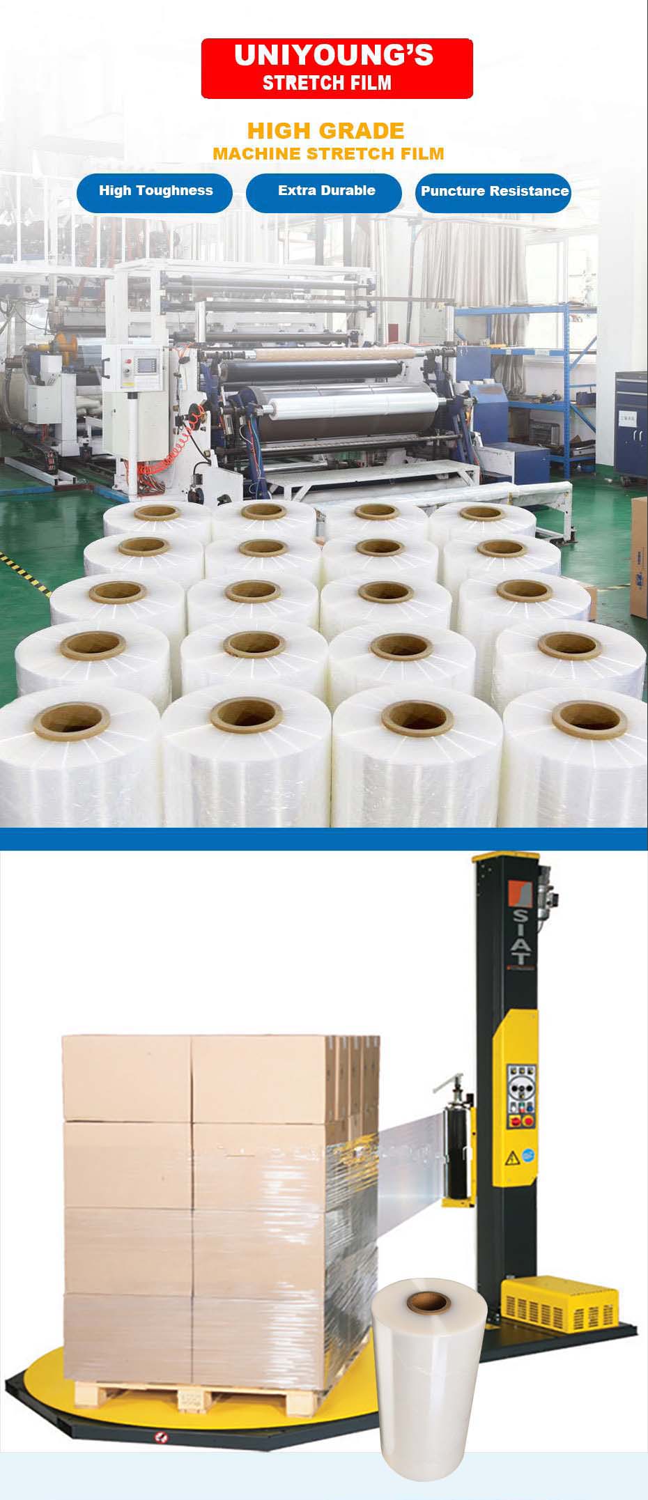 Stretch Film Machine Roll