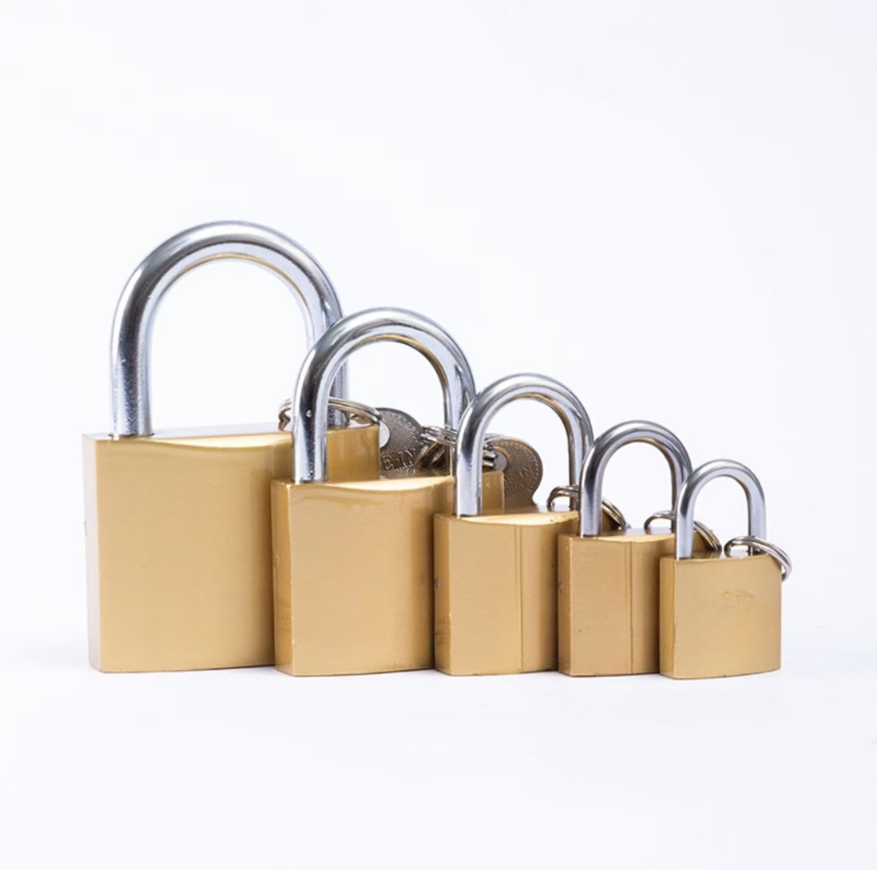 Imitation copper lock, iron padlock, unlocking cabinet lock