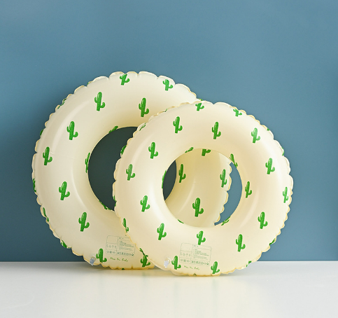 Thickened children's stripe adult swimming rings