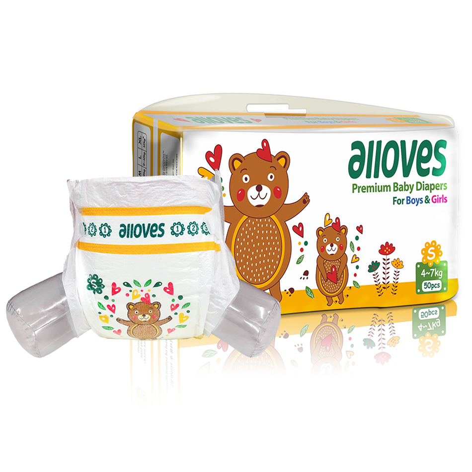 High quality Disposable Baby Diaper Manufacturer In Bulk