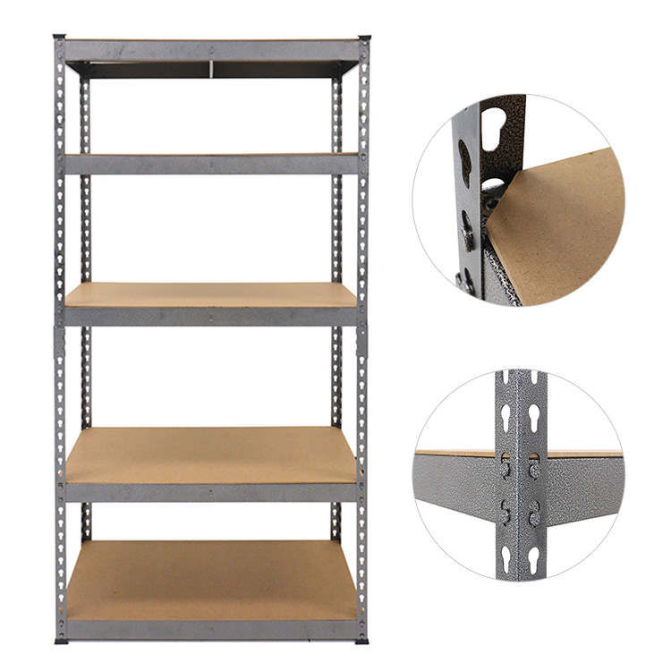 Steel boltless stacking rack
