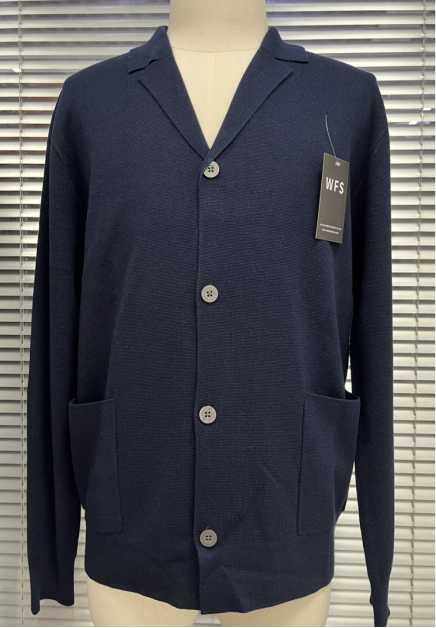 Woman's Silk Cashmere Solid Color Cadigan