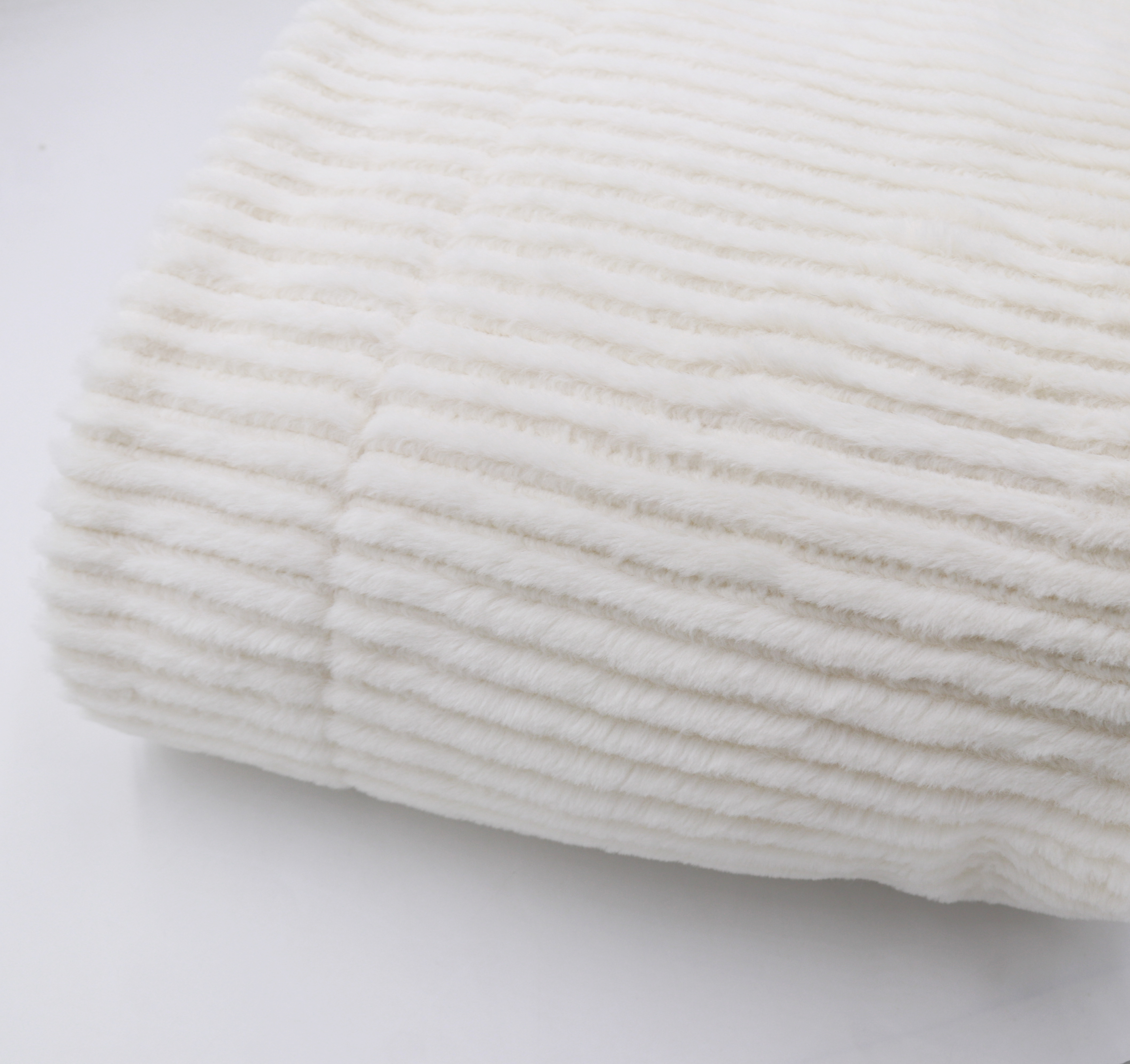 Faux fur throw