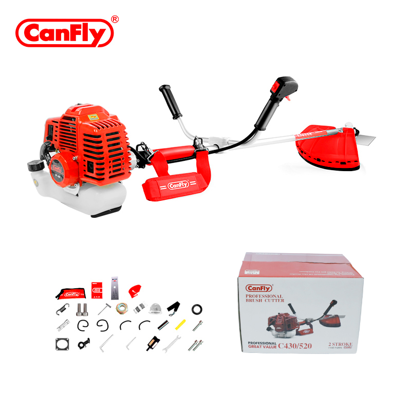 Gasoline CG430 CG520 Brush Cutter Grass Trimmer 43cc 52cc Grass Cutter OEM X1 Cordless Tools