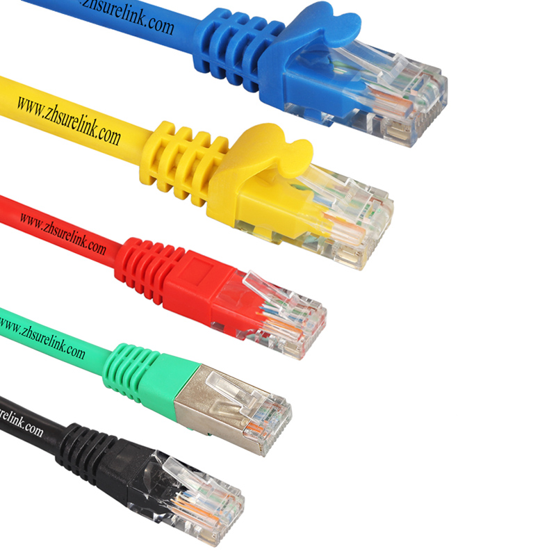 lan network patch cable pass fluke test 0.56 0.57 bare copper or cca conductor rj45data cable