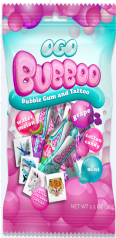 70 bubble gum with tattoo paper