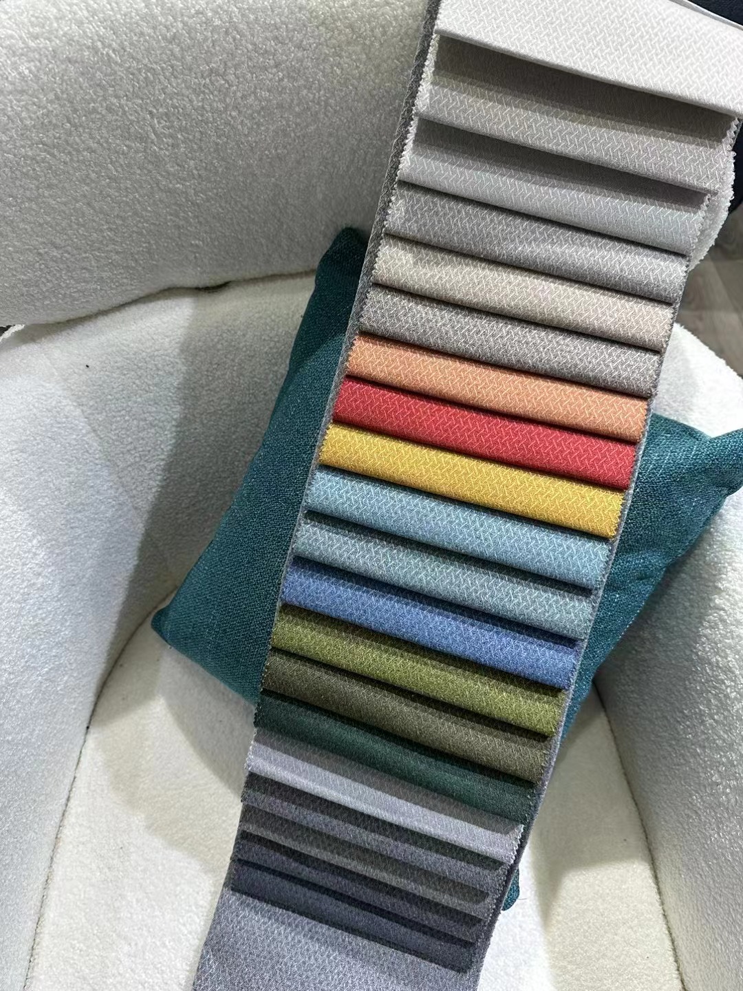 Linen-look fabric