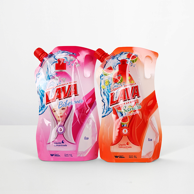 Standing Up Pouch for Liquid Food