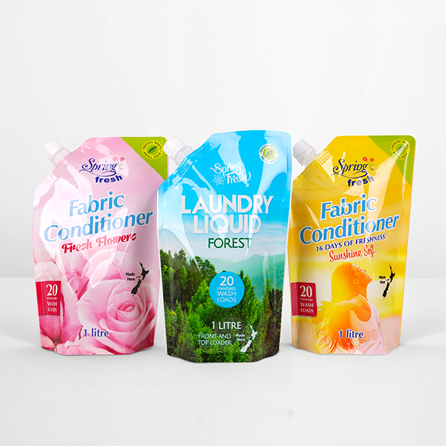 Standing Up Pouch for Liquid Food