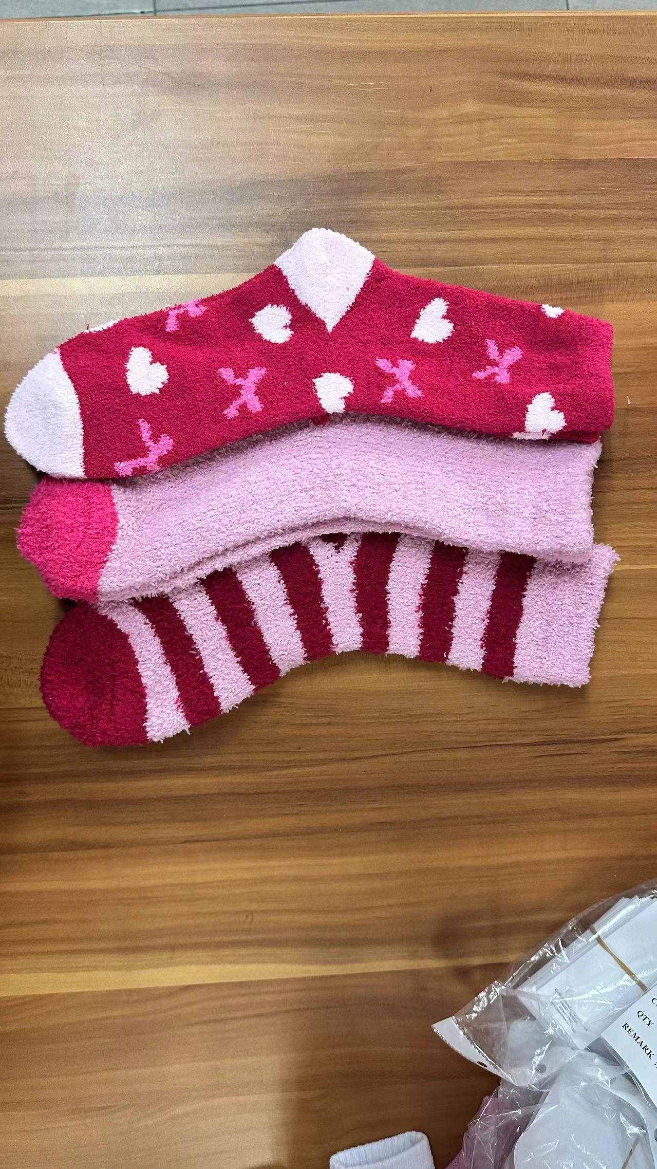 lady cozy socks