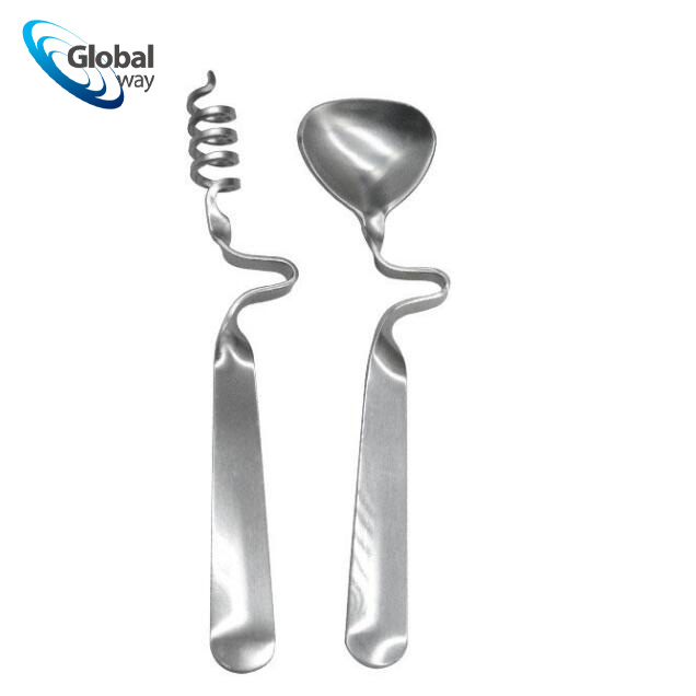 2-piece stainless steel hanging cup chocolate and honey spoon set